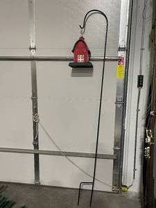Shepards Hook and Bird Feeder