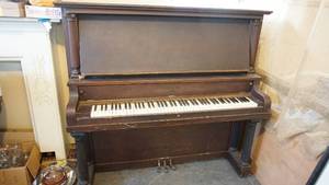 lot 36 image: Antique Piano
