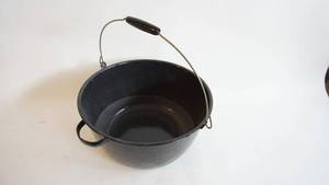 lot 87 image: 15 inch double handle granitewear Pail