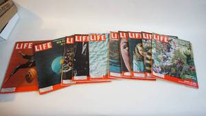 lot 108 image: 10 1960 life magazines