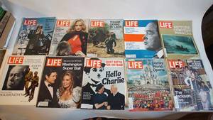 lot 116 image: 10 1971 life magazines