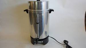 lot 284 image: Vintage Commercial Large Size Percolator coffee urn