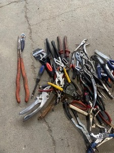 Bin Full of Pliers