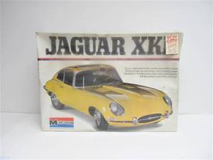 lot 1 image: Large Vintage Sealed Monogram Jaguar XKE Model Kit
