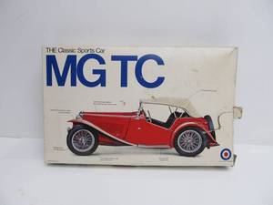 lot 4 image: NOS Entex MG TC Classic Sports Car Model Kit