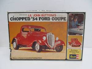 lot 75 image: Revell Lil John Butteras Chopped 34 Ford Coupe