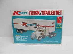 lot 101 image: Larger AMT K-Mart Truck & Trailer Set