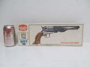 lot 111 image: Life-Like Hobby Kits Civil War Navy 36 Full Size Model Kit