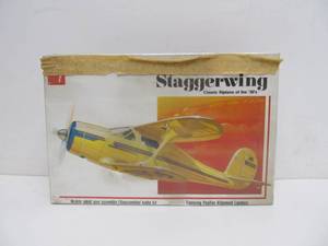 lot 127 image: Vintage AMT Beechcraft G17S Staggerwing