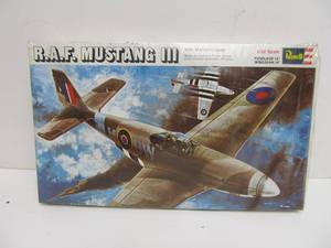lot 134 image: Vintage Revell R.A.F. Mustang III