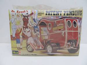 lot 156 image: Vintage Revell Dr. Krooks Traveling Medicine Show Patent Pending Car