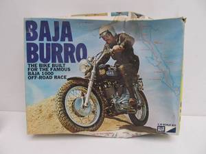 lot 165 image: Larger Vintage MPC Baja Burro Motorcycle