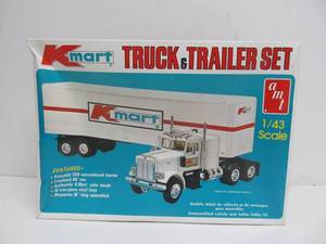 lot 171 image: Larger AMT K-Mart Truck & Trailer Set