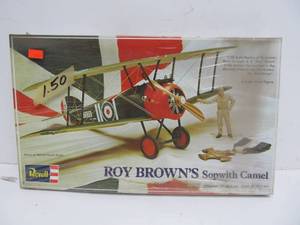 lot 175 image: Vintage Revell Roy Browns Sopwith Camel Airplane