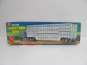 lot 216 image: Larger AMT Wilson Livestock Van Semi Trailer