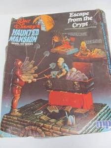 lot 224 image: MPC Haunted Mansion Escape from the Crypt Model Kit
