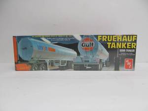 lot 228 image: Larger AMT Gulf Oil Fruehauf Tanker Semi Trailer