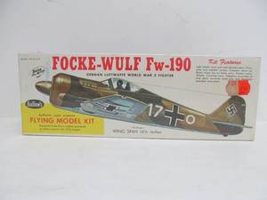 lot 244 image: Guillows German WWII Focke-Wulf Fw-190 Fighter Plane