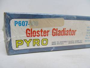 lot 256 image: PYRO Gloster Gladiator R.A.F. Fighter