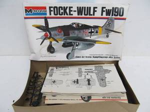 lot 280 image: Vintage Monogram Focke-Wulf Fw190