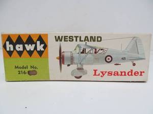 lot 282 image: HAWK Westland Lysander 