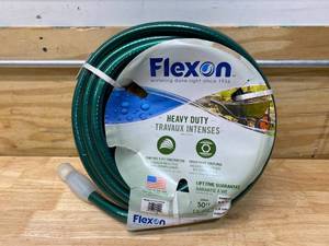 lot 37 image: FLEXON Heavy Duty Water Hose- 50 FT