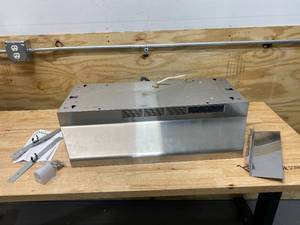 lot 44 image: WINFLO 30-in Ductless Stainless Steel Undercabinet Range Hood with Charcoal Filter