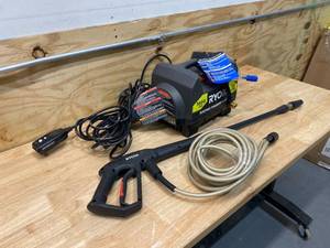 lot 70 image: RYOBI 1,600 PSI 1.2 GPM Electric Pressure Washer (not working)