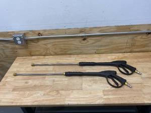 lot 76 image: Lot of 2- Pressure Washer Wands