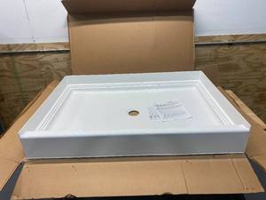 lot 60 image: AQUATIC A2 48 Inch Shower Pan