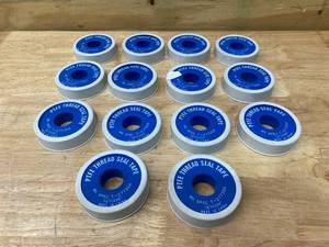 lot 92 image: Lot of 14 Rolls of PTFE Thread Seal Tape