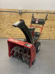 lot 30 image: TROY-BILT Storm 2420 Snow Blower