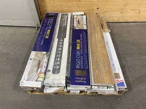 lot 55 image: Lot of Miscellaneous Plank Flooring