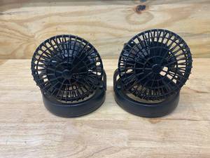 lot 87 image: CLIMATURE Lot of 2- Multipurpose 2-in-1 LED Light and Fan