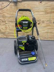 lot 105 image: RYOBI 3200 PSI Pressure Washer (updated)