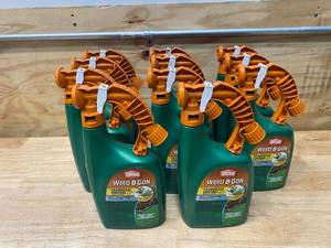 lot 111 image: ORTHO Lot of 11 Bottles of- Weed B Gon 32 oz. Plus Crabgrass Control Ready-To-Spray2