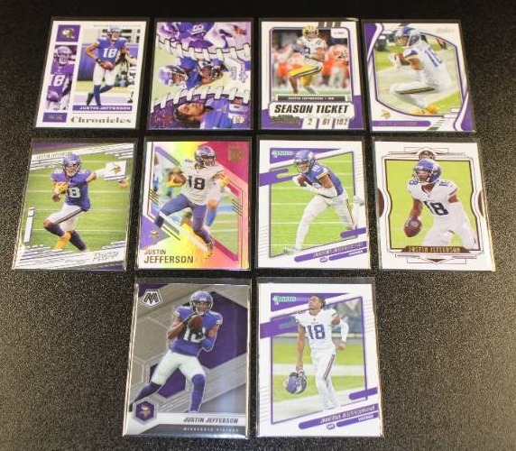 Football cards lot outlets