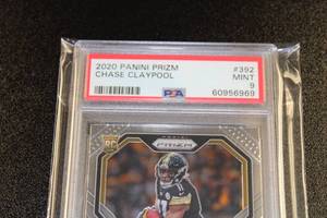 2020 Prizm Chase Claypool #392 PSA 9 Rookie Card