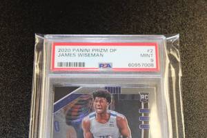 2020-21 Prizm Draft James Wiseman #2 PSA 9 Rookie Cards
