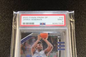2020-21 Prizm Draft James Wiseman #42 PSA 9 Rookie Card