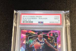 2019-20 Prizm Pink Ice Nickeil Alexander Walker #263 PSA 9 Rookie Card