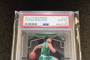 2019-20 Prizm Carsen Edwards #276 PSA 10 Rookie Card