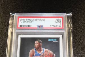 2019-20 Donruss RJ Barrett #203 PSA 9 Rookie Card