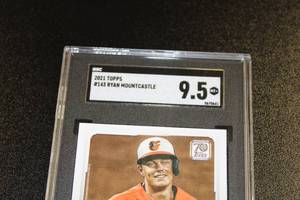 2021 Topps Ryan Mountcastle #143 SGC 9.5 Rookie Card