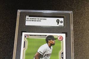 2021 Bowman The National KeBryan Hayes #14 SGC 9 Rookie Card