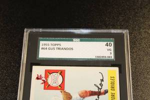 1955 Topps Gus Triandos #64 SGC 40 (SGC 3)