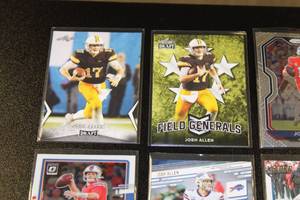 Josh Allen Football Card Lot  15 Different Cards w 2 Rookie Cards