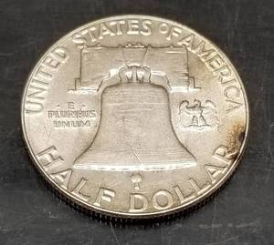 1952 FRANKLIN HALF DOLLAR
