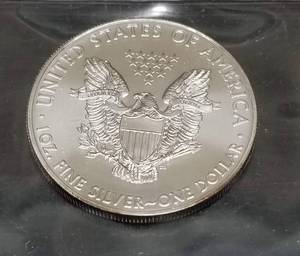 2013 AMERICAN SILVER EAGLE 1 TROY OZ .999 FINE SILVER DOLLAR