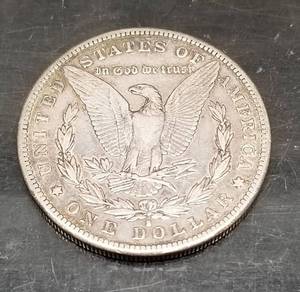 1884-S MORGAN SILVER DOLLAR BETTER DATE COIN
